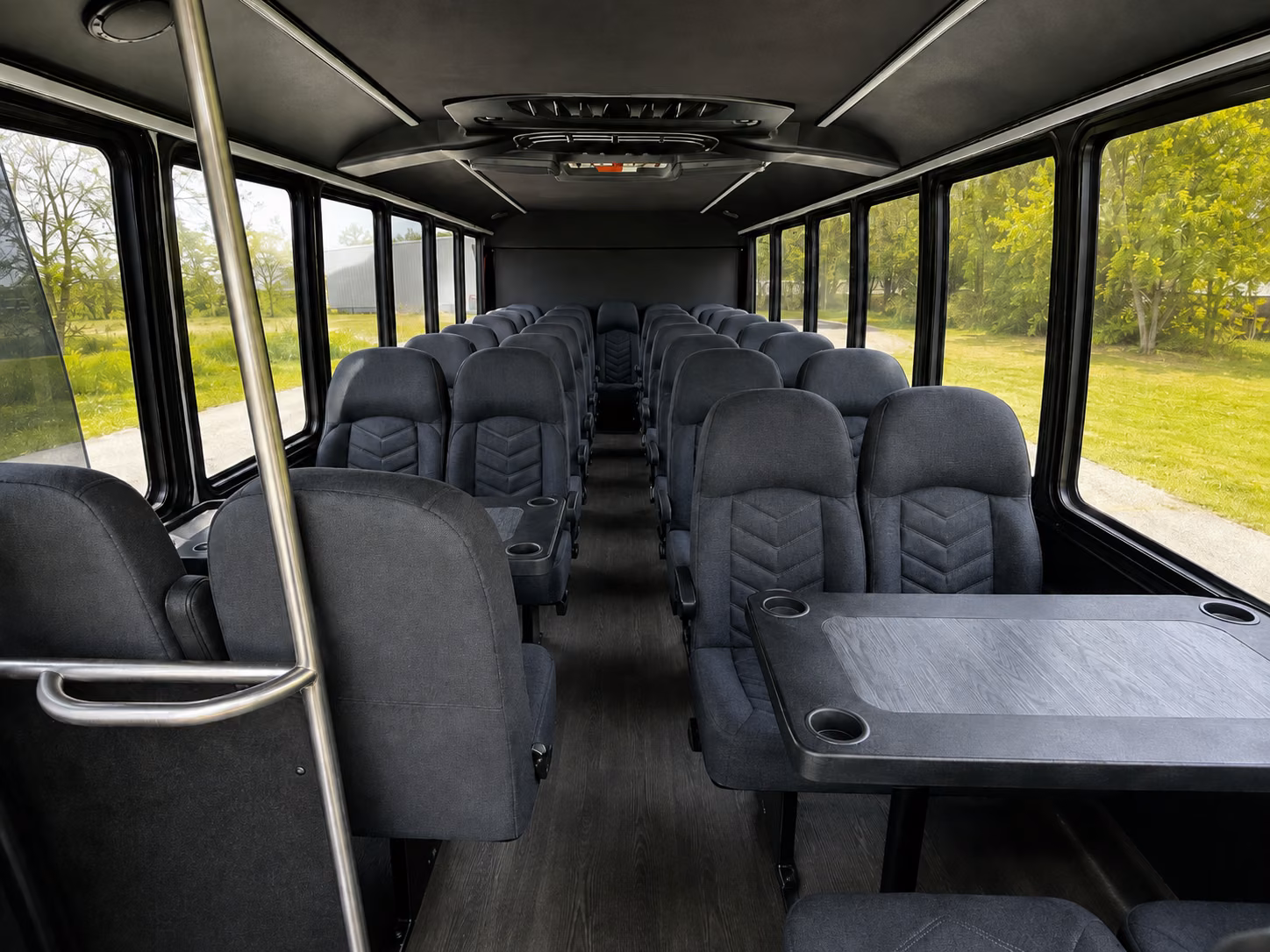 everett 20 passenger minibus interior