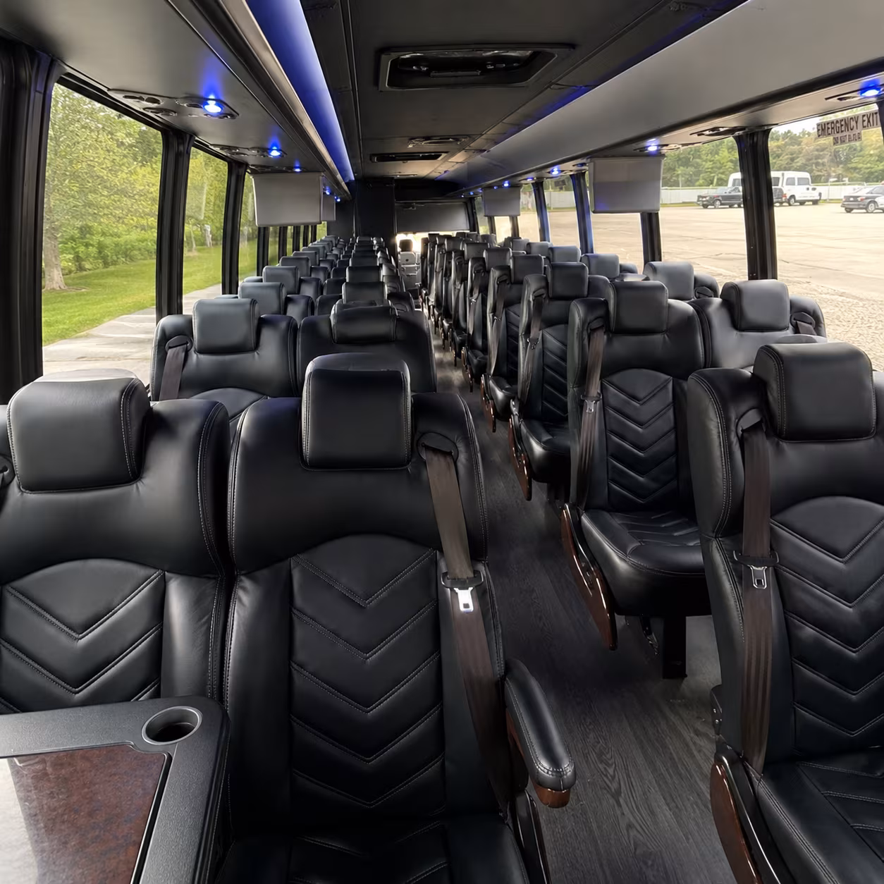 everett 30 passenger minibus inside