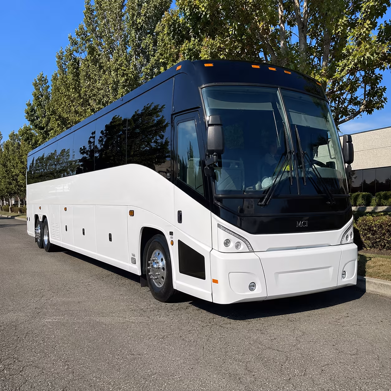 everett 50 passenger charter bus