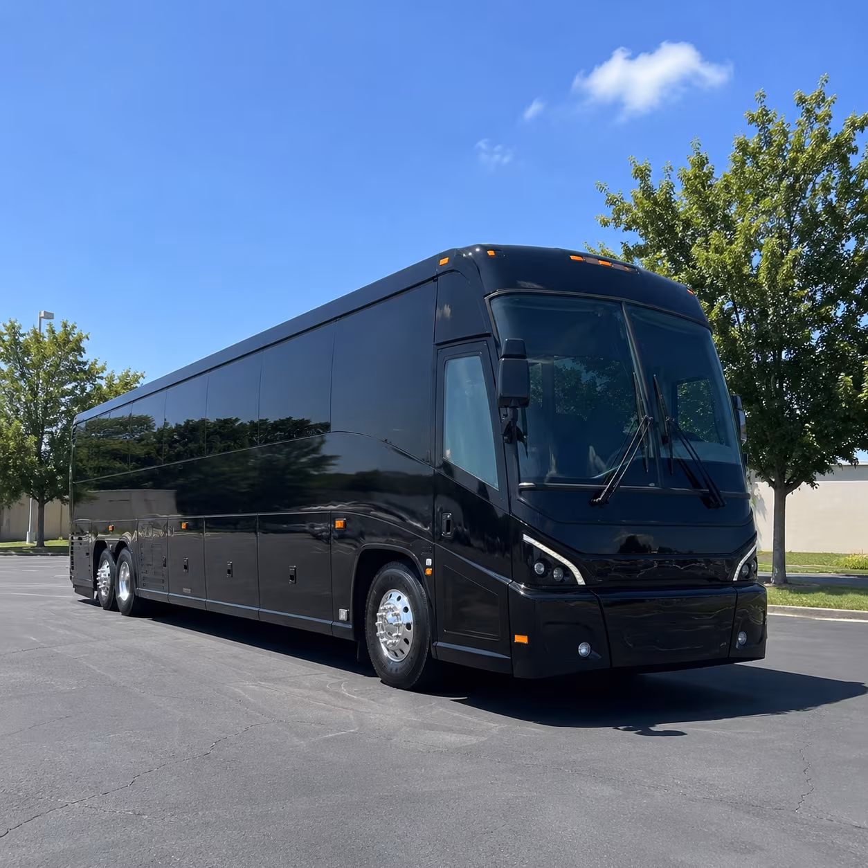 everett 56 passenger charter bus