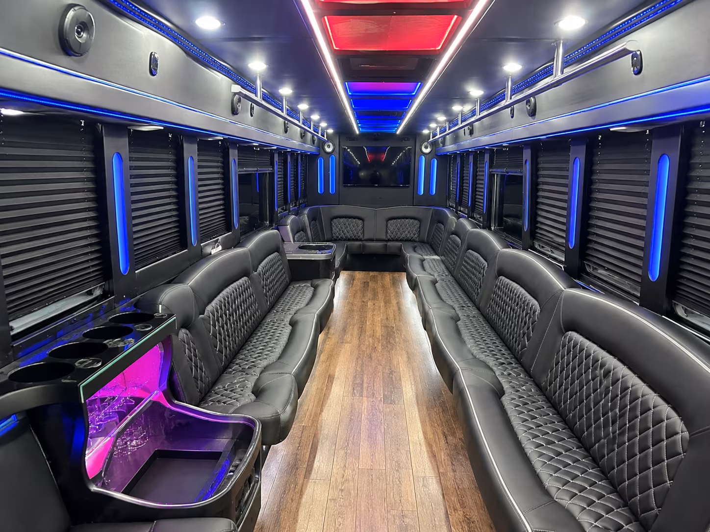 everett corporate party bus rental