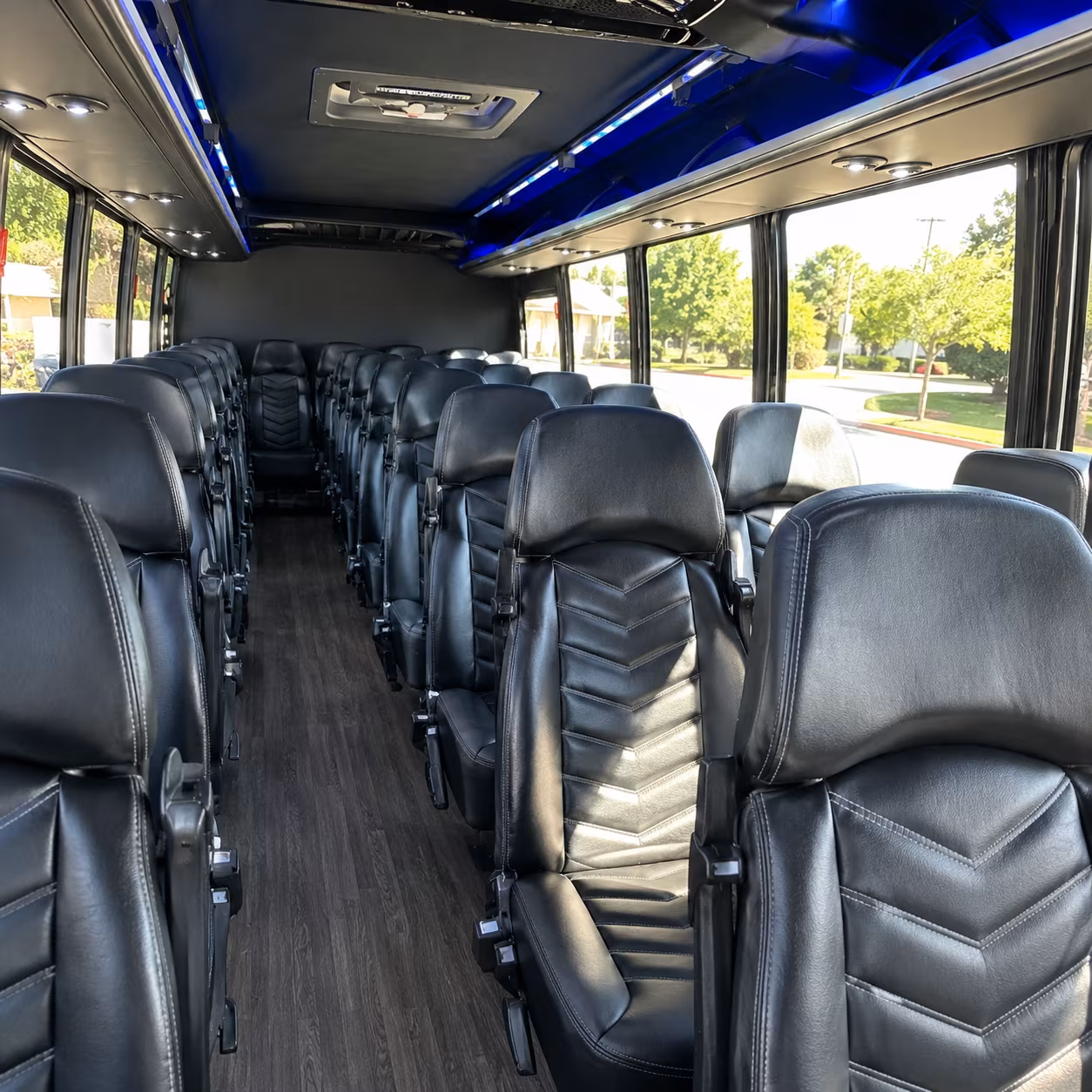 everett sporting event transportation onboard seating
