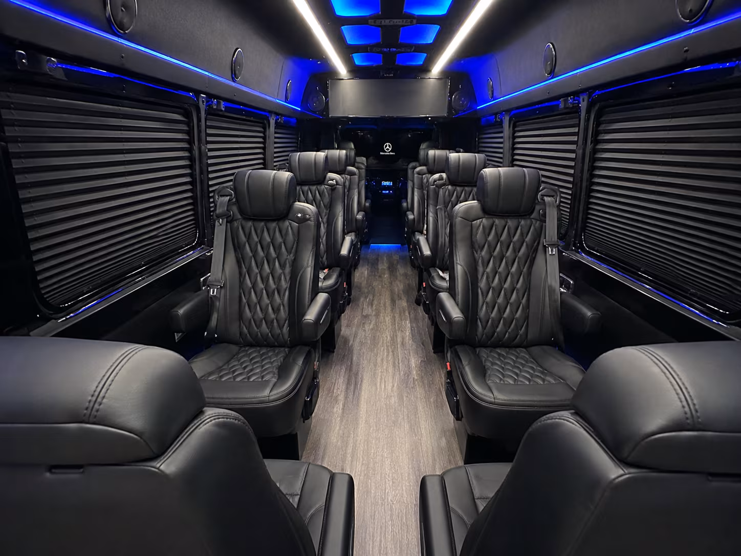 everett sprinter van with driver interior