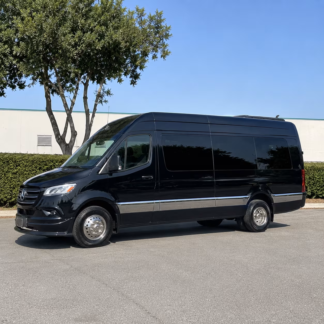 everett sprinter van with driver