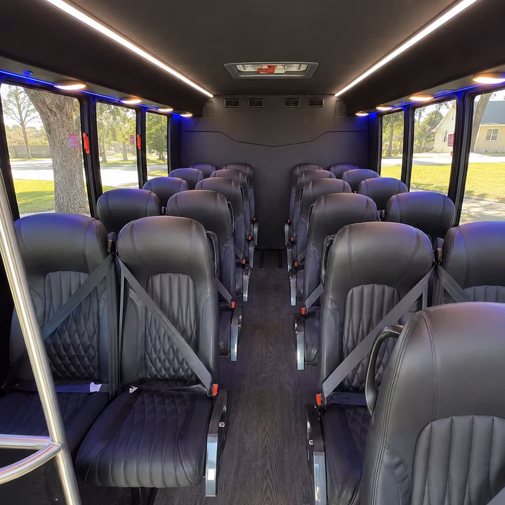 everett wedding transportation onboard seating