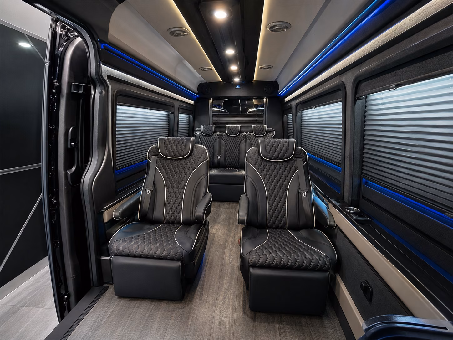 sprinter vans and minibuses for smaller bachelor groups in everett